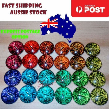 20pcs 10mm Glass Doll Eyes Cat DIY Craft Toy - Asia Sell