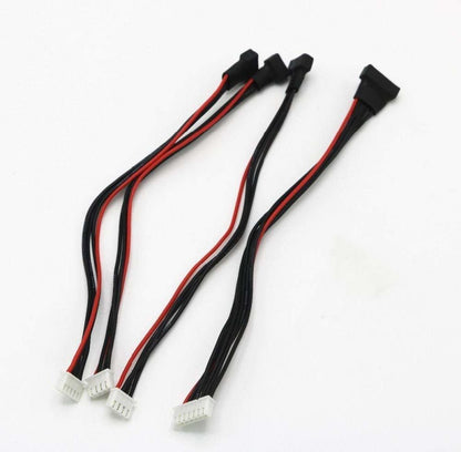 2/10pcs 10-20cm Connector-XH 2S 3S 4S 6S 22AWG Balance Wire Cable Lead - 2pcs 2S 20cm - - Asia Sell