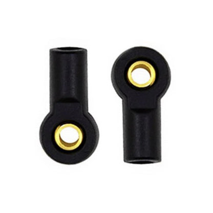 2/10x M3 Ball Head Plastic Link End Holder Tie Rod End Hole For RC Car Buggy Crawler Car 18mm - 2pcs - - Asia Sell