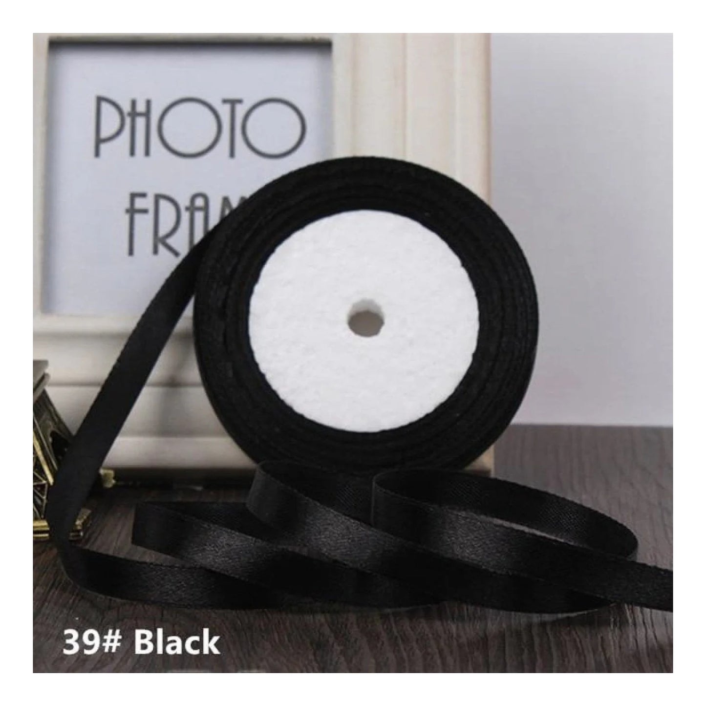 22m 10mm-15mm Polyester Ribbon for Crafts Bow Gift Wrapping Party Wedding Hair - Cherry Powder 15mm - Asia Sell