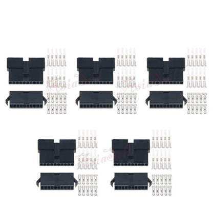 25 Pairs 2.54mm Connector 2/3/4/5/6/7/8/9/10/11/12 Pin Cable Plug Male Female - 10 Pin - Asia Sell