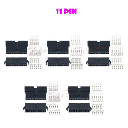 25 Pairs 2.54mm Connector 2/3/4/5/6/7/8/9/10/11/12 Pin Cable Plug Male Female - 2 Pin - Asia Sell