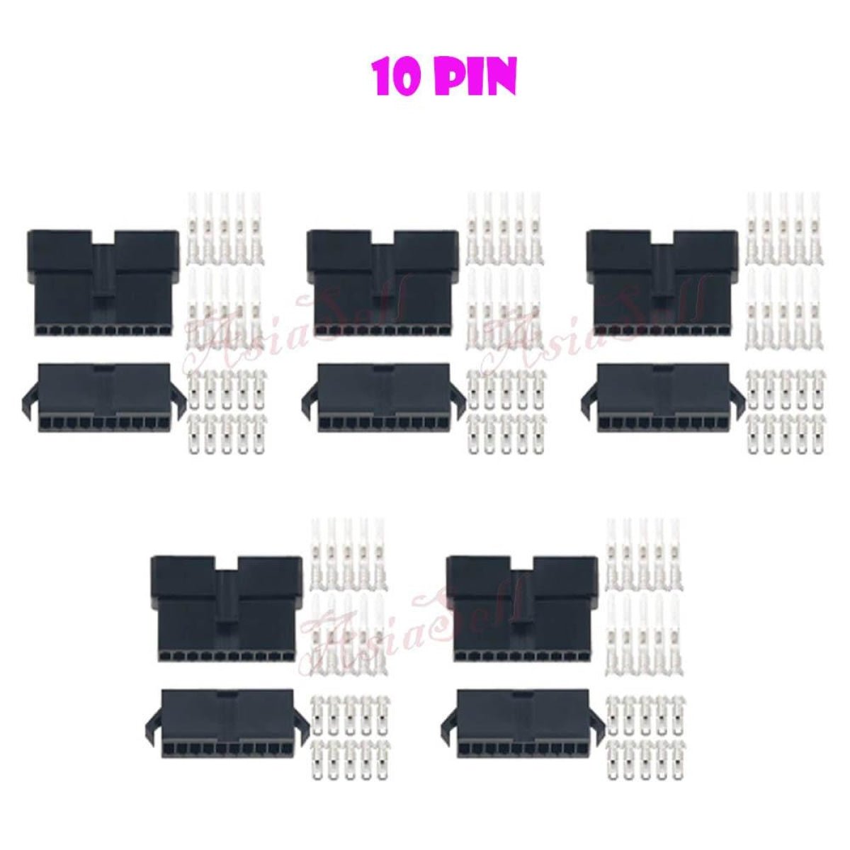 25 Pairs 2.54mm Connector 2/3/4/5/6/7/8/9/10/11/12 Pin Cable Plug Male Female - 2 Pin - Asia Sell