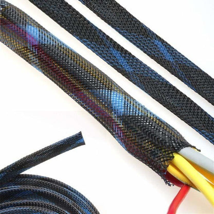 2m Cable Sleeve 2/4/6/8/10/12/15/20/25mm Expandable High Density PET - 2mm - Asia Sell