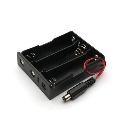 2pcs 2x 3x 4x 18650 Battery Holder 3.7V Storage Box Case Leads Wires with Plug - 3x18650 - Asia Sell