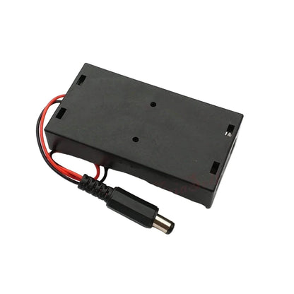 2pcs 2x18650 Battery Holder 3.7V Storage Box Case Leads Wires with Plug - 2x18650 underside - Asia Sell