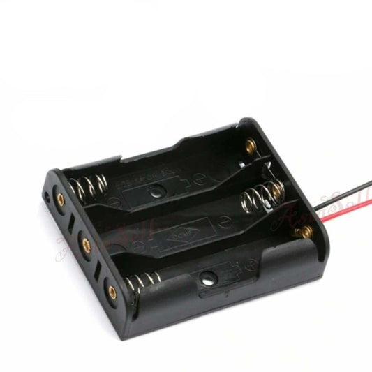 2pcs 3xAAA Battery Holder 3x1.5V Box 4.5V Case Wires 3 x AAA 1.5V - Asia Sell