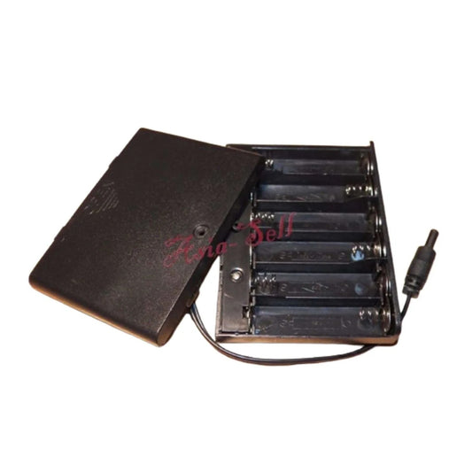 2pcs 6xAA Battery Holder 1.5V Switch Lid Box 6V AA Case Wires 6x1.5V 6 x AA - - Asia Sell