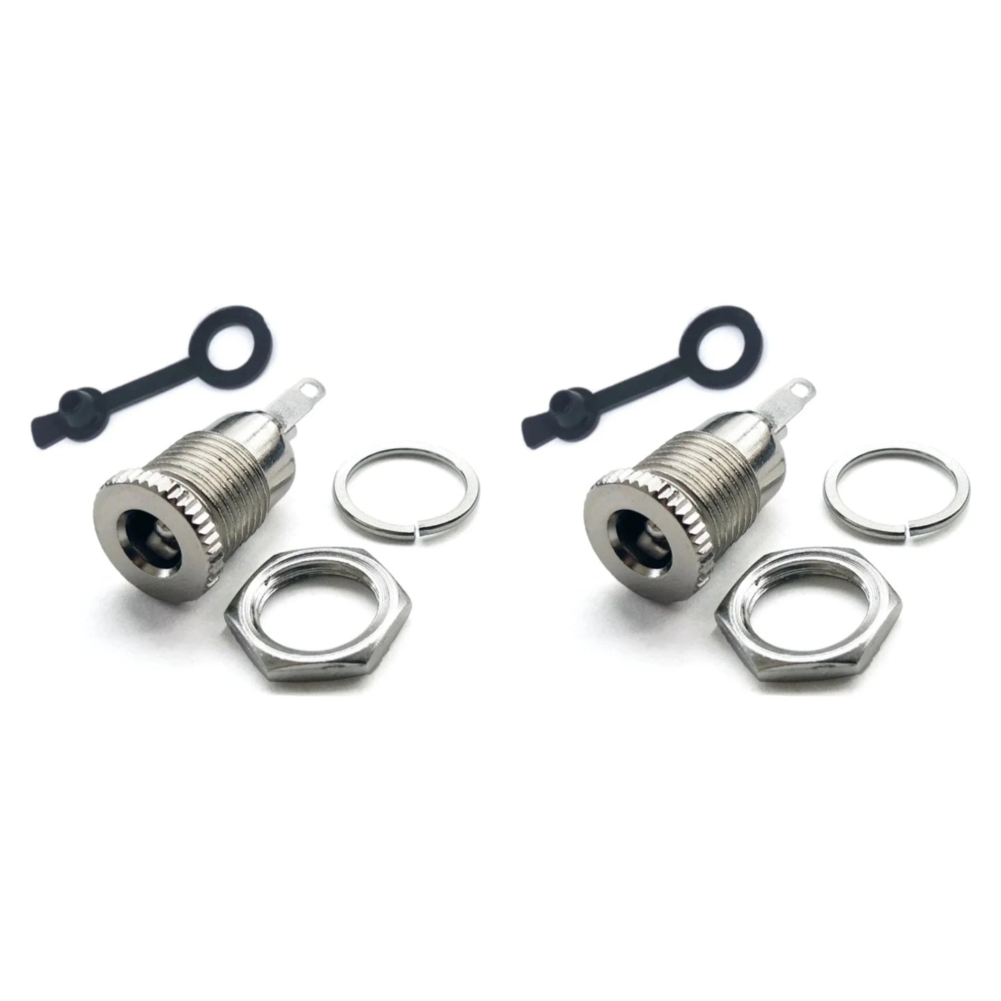 2pcs DC099 Copper 5.5x2.5mm Female DC Socket Jack Power Plug Panel Mount DC-099 - Asia Sell