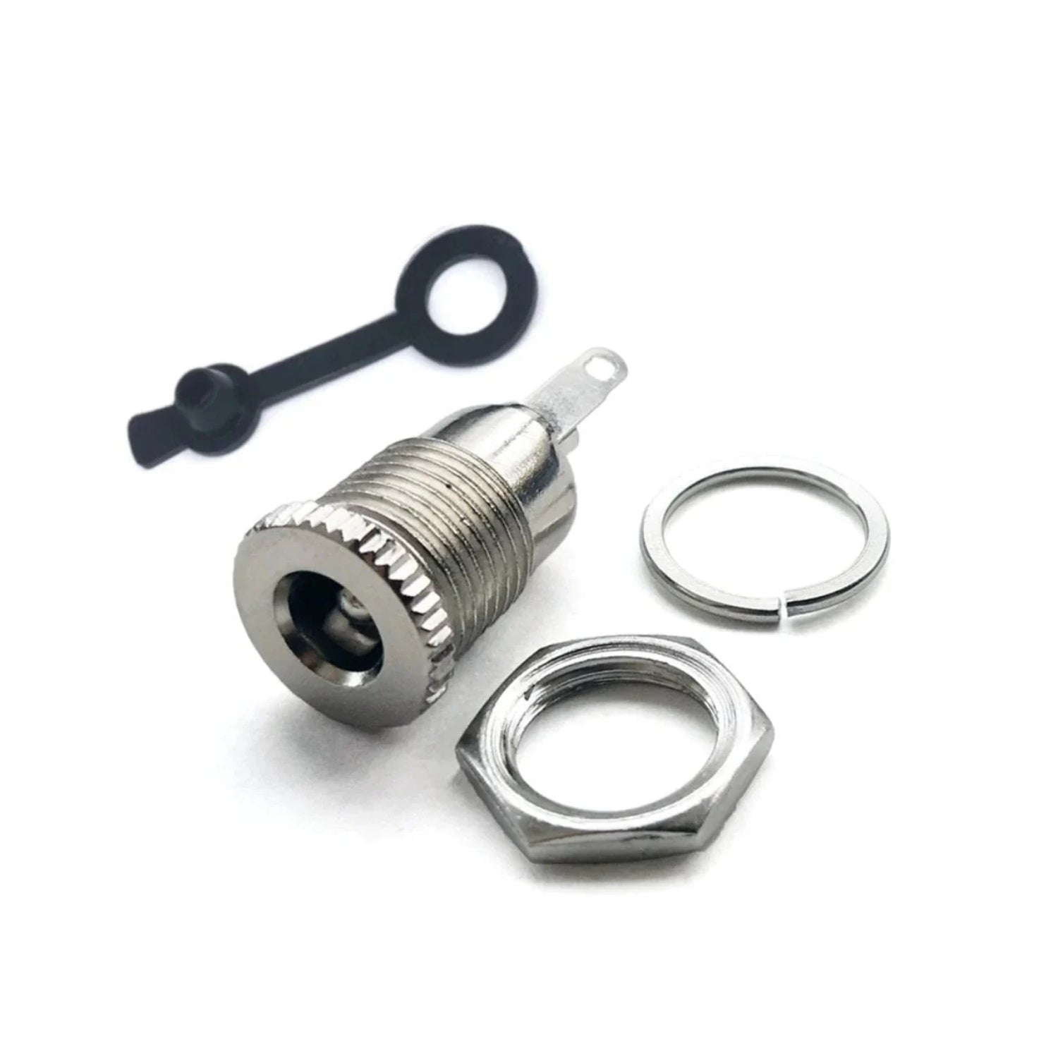 2pcs DC099 Copper 5.5x2.1mm Female DC Socket Jack Power Plug Panel Mount DC-099 - - Asia Sell