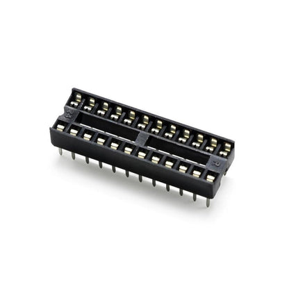 2pcs DIP IC Adaptor Solder Socket 6, 8, 14, 16, 18, 20, 24, 28, 32 Pin - 24 pins - - Asia Sell