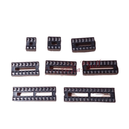 2pcs DIP IC Adaptor Solder Socket 6, 8, 14, 16, 18, 20, 24, 28, 32 Pin - 6 pins - - Asia Sell