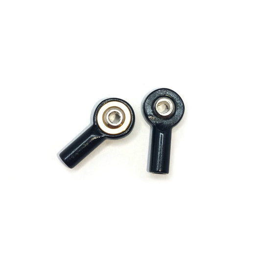 2pcs M2 15mm Link End Holder Ball Head Aluminium Tie Rod Black Clockwise - Asia Sell