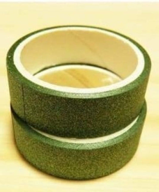 2pcs Tape Silver Gold Green Glitter Washi Tape Christmas Party Decorative Craft - Green - - Asia Sell