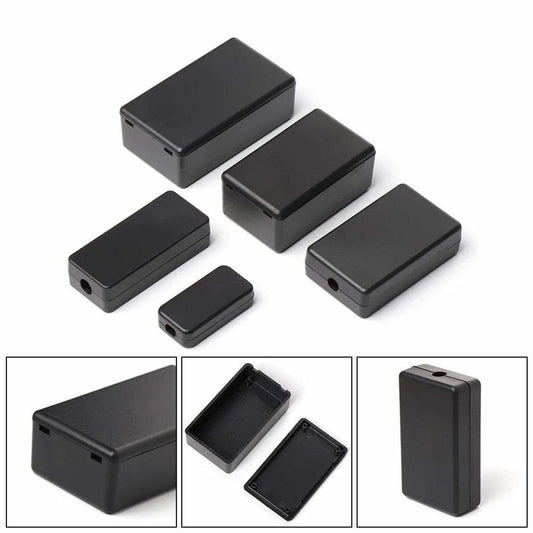 2pcs Waterproof Black DIY Electronics Housing Case Project Junction Box Enclosure Boxes - 40x20x10mm - - Asia Sell