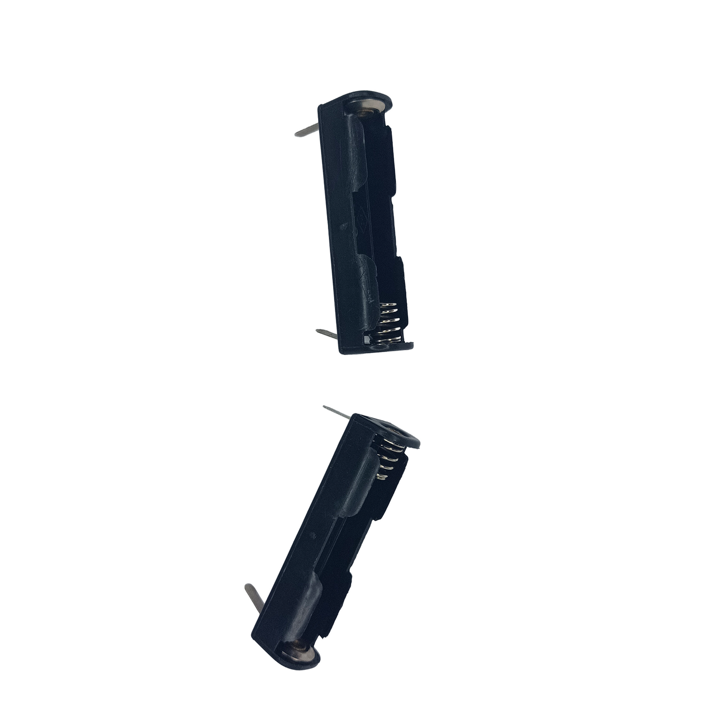 2/10pcs 1xAAA Battery Holder with Tabs 1.5V