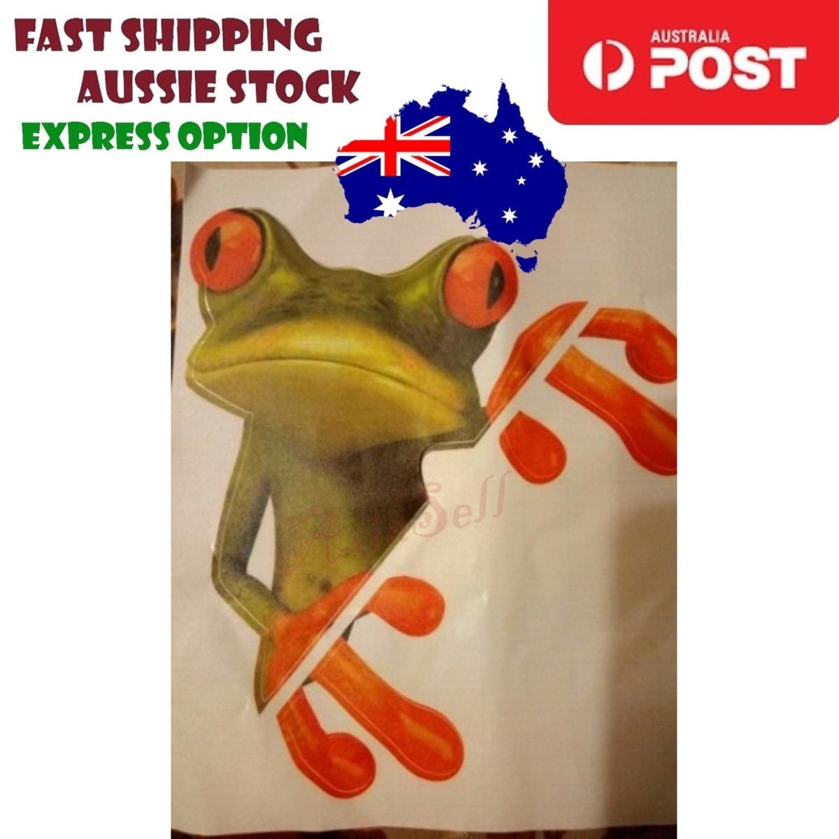 2x Frog Stickers 14-15cm Window Bathroom Toilet Seat Animal Decal Wall Tiles Car - D - - Asia Sell