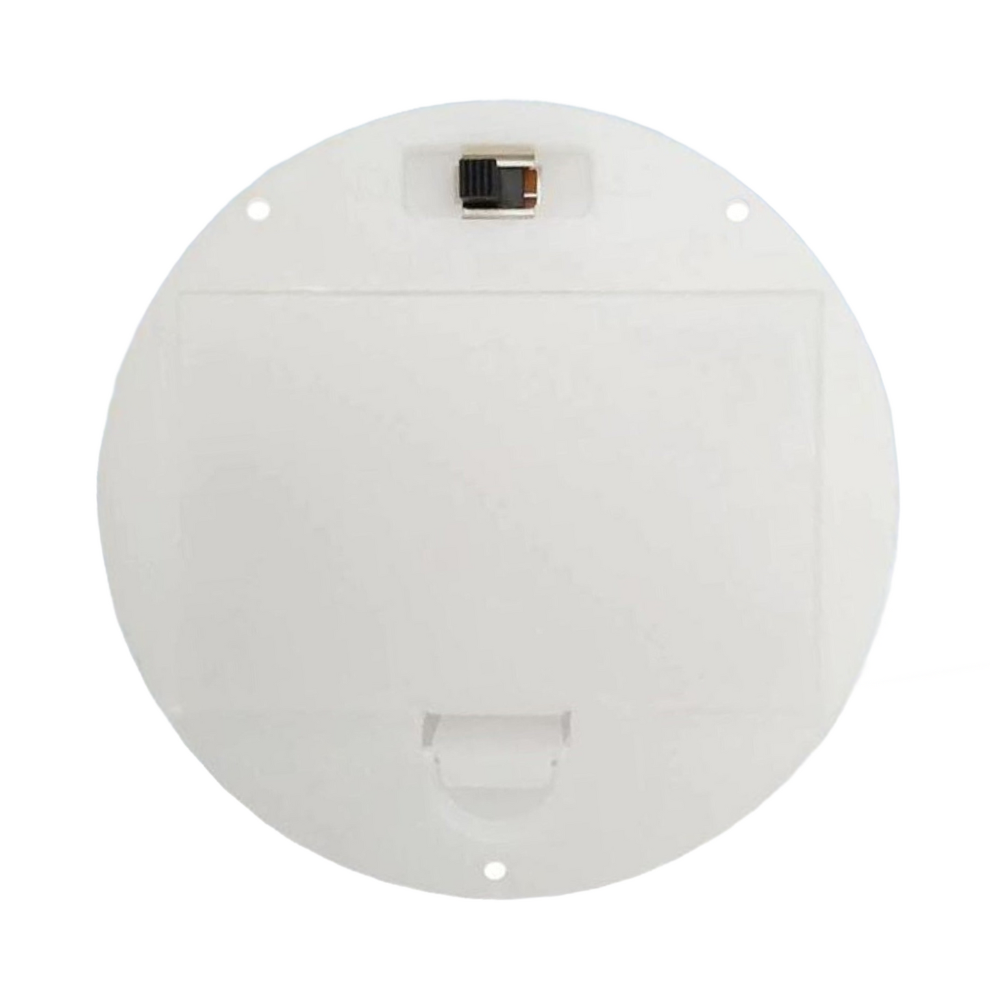 2XAAA White Battery Holder Panel Mount Case With Tabs Switch Lid Holders
