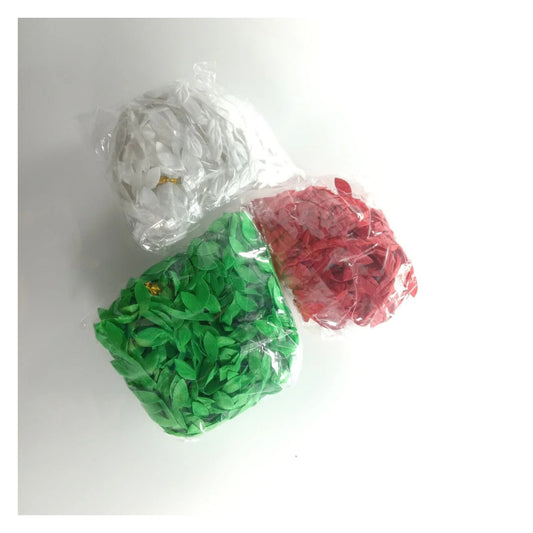 3 bags of 10m Artificial Vine Leaves Christmas Theme Red Green White Decorations Rope - - Asia Sell