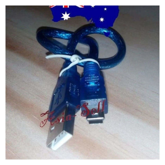 30cm USB 2.0 A to MINI B USB 5 pin Male Data Charge Cable Cord Phone - - Asia Sell