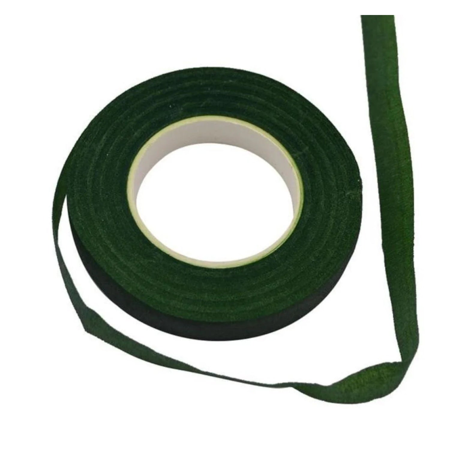 30m 12mm Bouquet Floral Stem Stretchy Tape Flower Stamen Wrapping Florist Green - Dark Green - Asia Sell