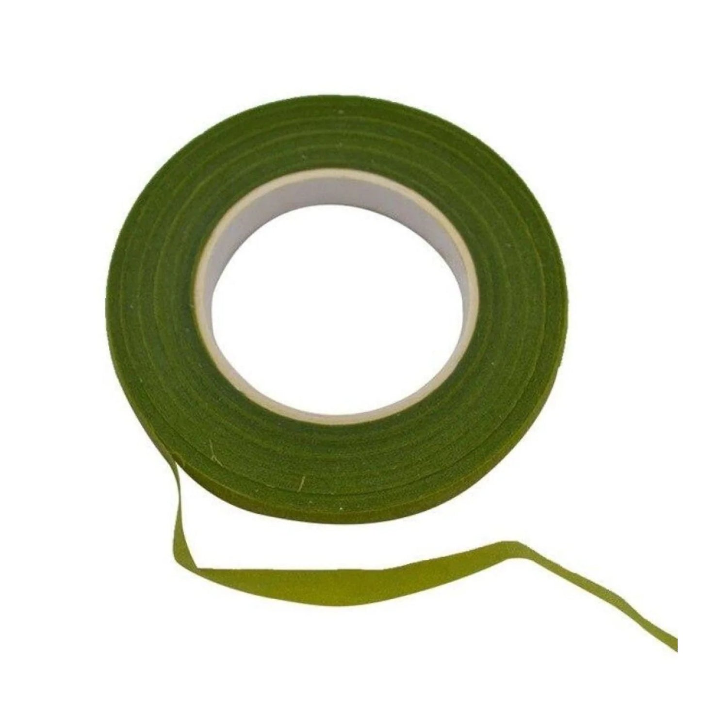 30m 12mm Bouquet Floral Stem Stretchy Tape Flower Stamen Wrapping Florist Green - Light Green 2 - Asia Sell