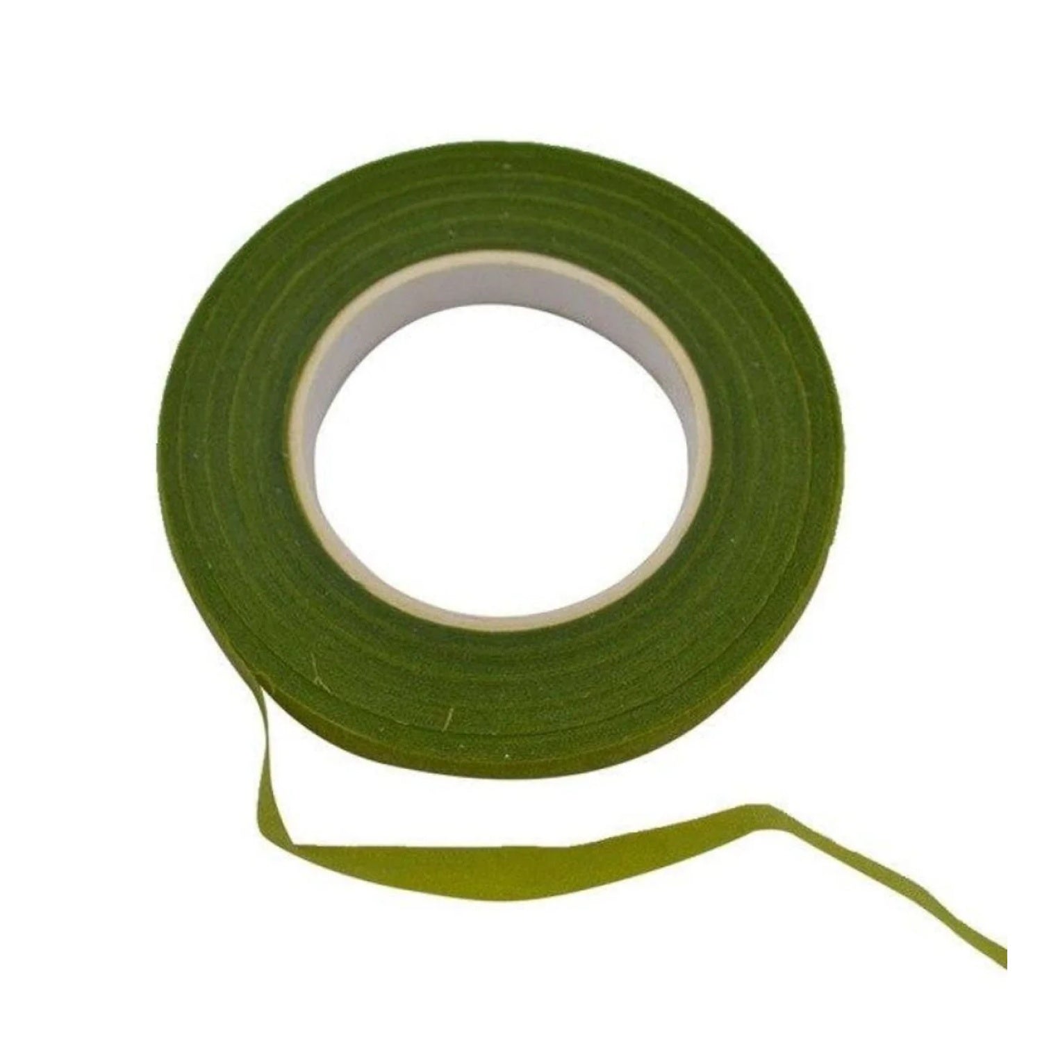 30m 12mm Bouquet Floral Stem Stretchy Tape Flower Stamen Wrapping Florist Green - Light Green 2 - Asia Sell