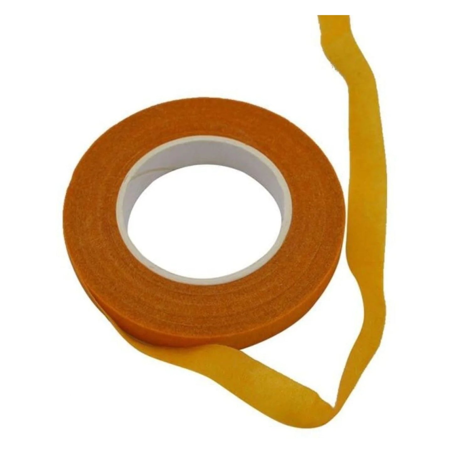 30m 12mm Bouquet Floral Stem Stretchy Tape Flower Stamen Wrapping Florist Green - Orange - Asia Sell