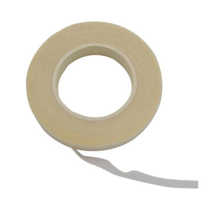 30m 12mm Bouquet Floral Stem Stretchy Tape Flower Stamen Wrapping Florist Green - White - Asia Sell