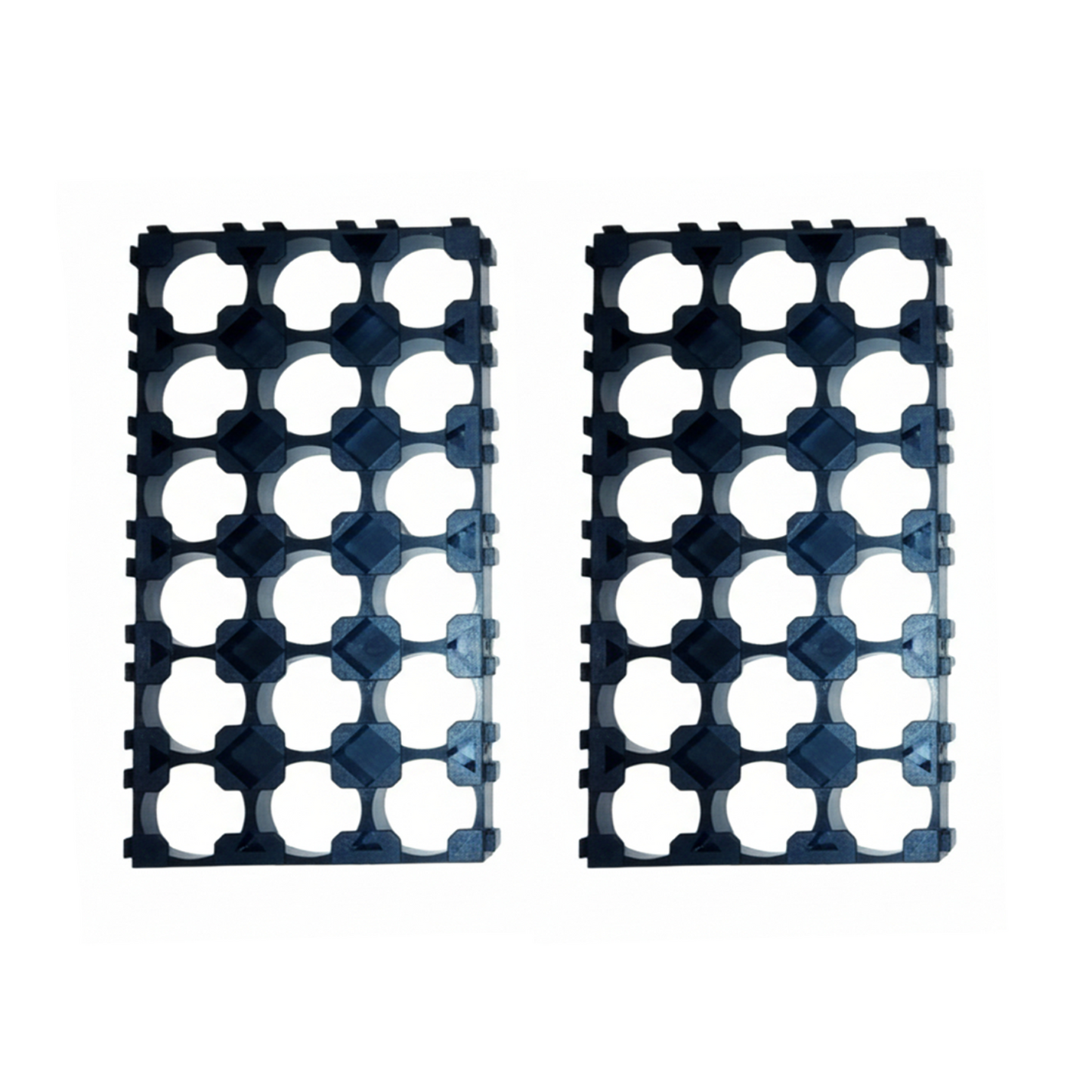 3x5 18650 Battery Spacer Holder Radiating Shell Plastic Bracket DIY Spacers - 2pcs 3x5 - Asia Sell