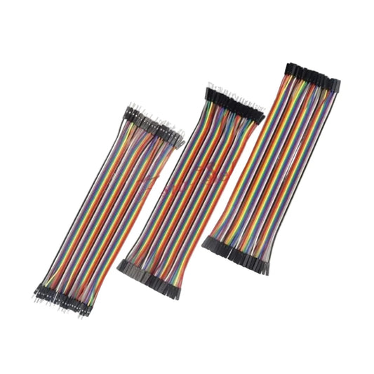40pcs Jumper Line 20cm Male Female M-F / M-M / F-F Wire Cable - M-F - Asia Sell