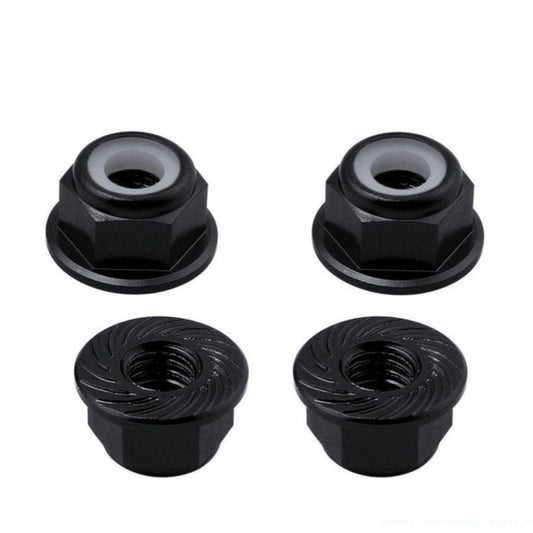 4pcs 4.0mm Black RC Car Wheel Hex Nut Hub Adaptor 1/10 4WD SCX10 Drive - Asia Sell