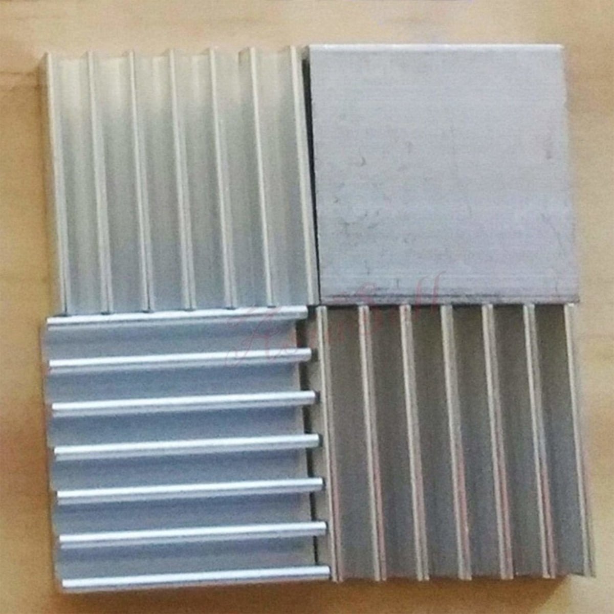 4pcs 8.8x8.8x5mm 11x11x5mm 14x14x6mm 20x20x6mm Heat Sinks Heatsinks Aluminium - 14x14x6mm - Asia Sell