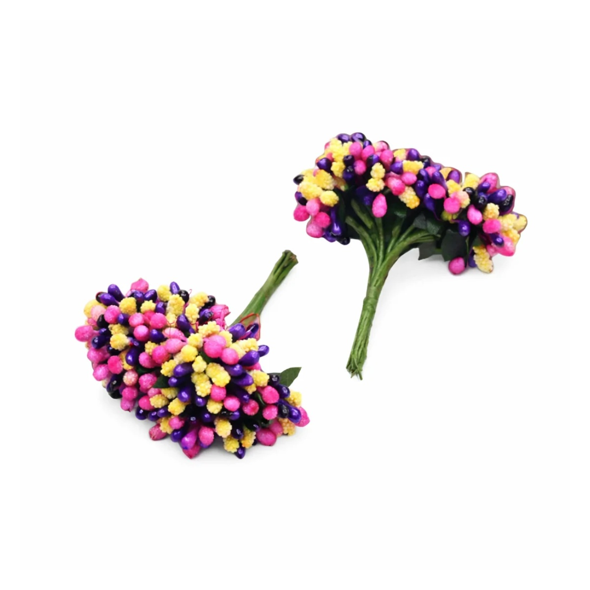 4pcs Artificial Flowers Wedding Mulberry Party Stamen Leaves Stamen Flower - 1 - Asia Sell
