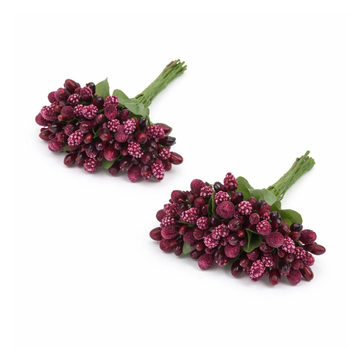 4pcs Artificial Flowers Wedding Mulberry Party Stamen Leaves Stamen Flower - 3 - Asia Sell