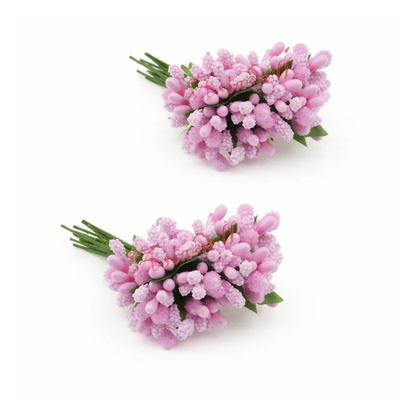 4pcs Artificial Flowers Wedding Mulberry Party Stamen Leaves Stamen Flower - 4 - Asia Sell