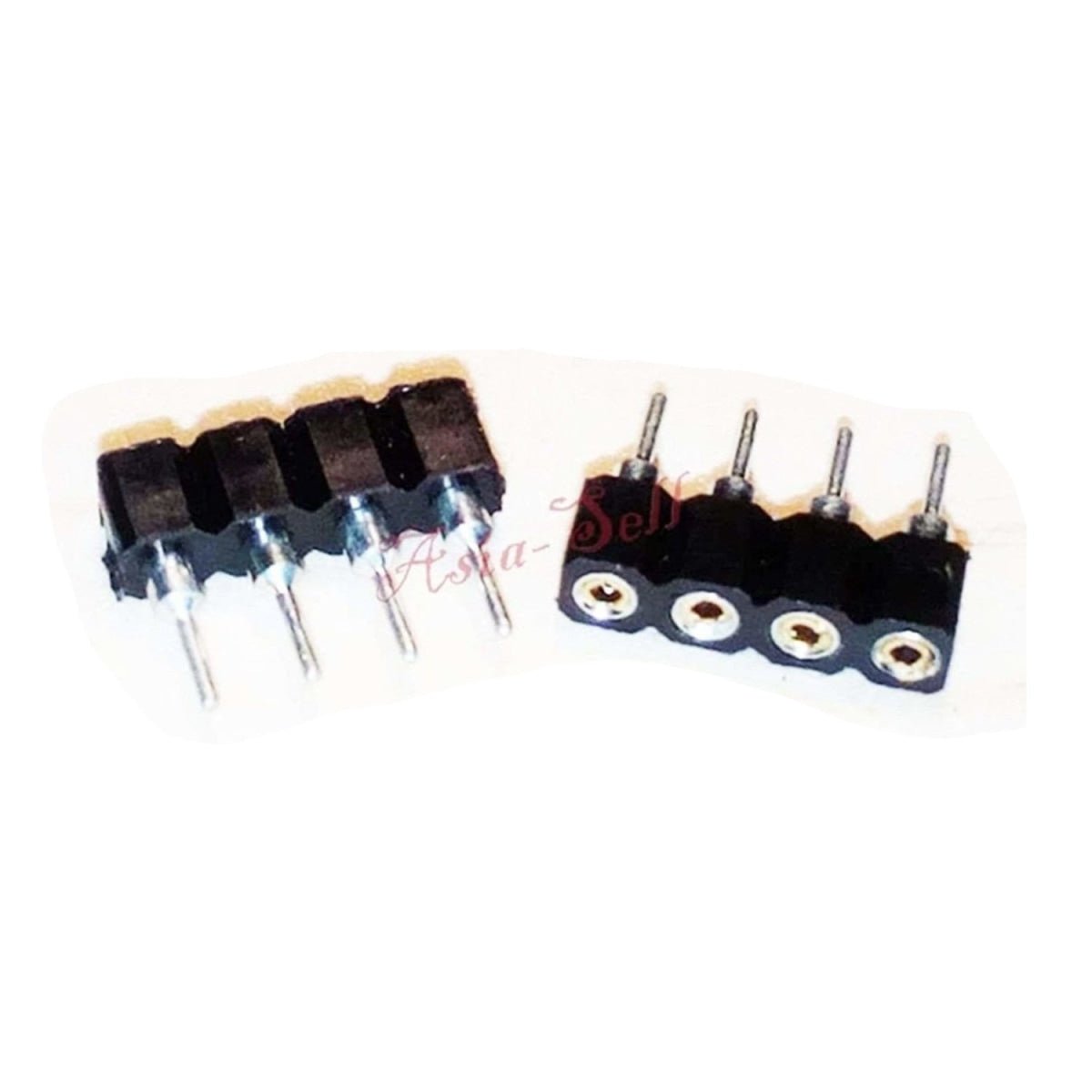 4pcs RGB 4Pin Female to Male Header Adapter Connector Cable LED Pins - - Asia Sell