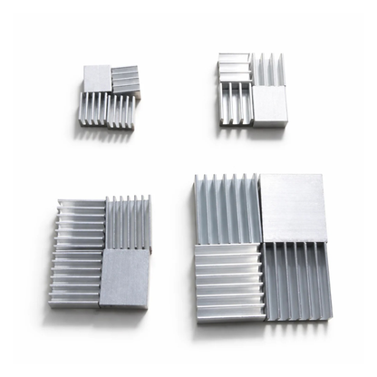 4pcs 8.8x8.8x5mm 11x11x5mm 14x14x6mm 20x20x6mm Heat Sinks Heatsinks Aluminium | Asia Sell