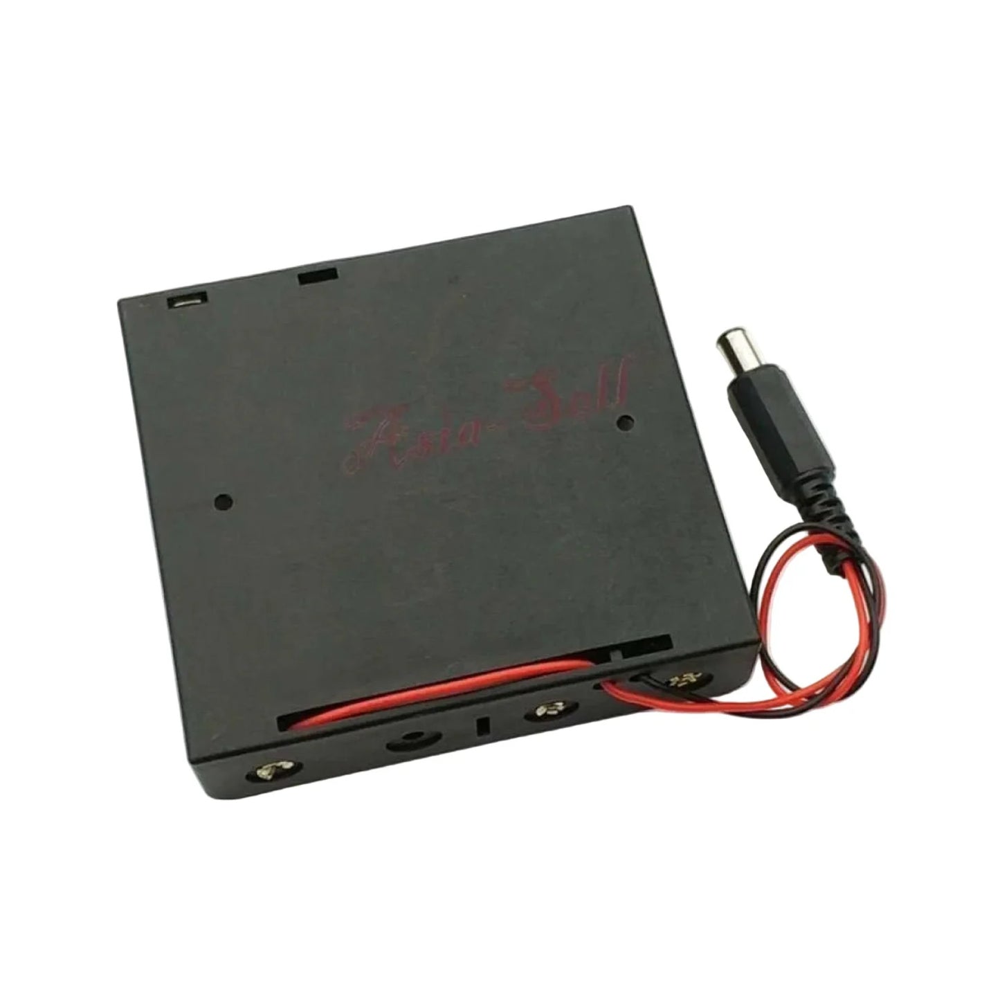 4x18650 Battery Holder 14.8V Storage Box Case Leads Wires with Plug 4 x 18650 - - Asia Sell
