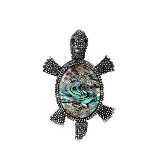 5.6cm Enamel Shell Sea Turtle Brooches for Women Unisex Animal Pin Backed Party Gifts | Main Image | Asia Sell