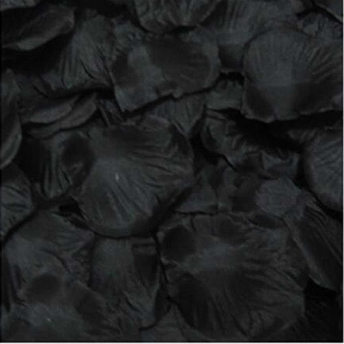 500pcs Rose Petals Flower Artificial Flowers Table Confetti Home Wedding Decorations - Black - Asia Sell