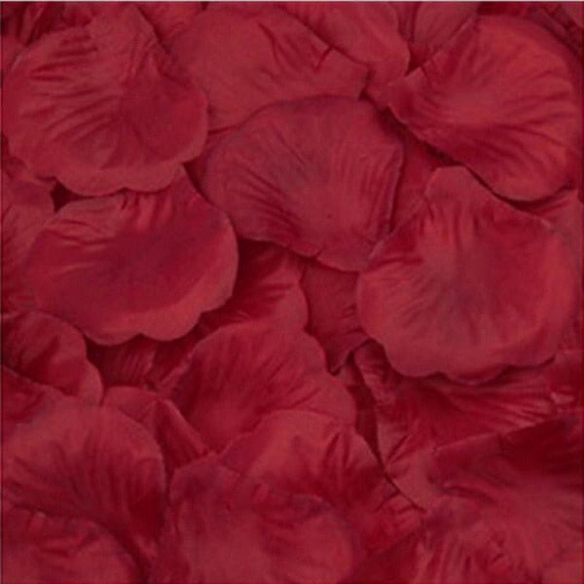 500pcs Rose Petals Flower Artificial Flowers Table Confetti Home Wedding Decorations - Dark Red - Asia Sell