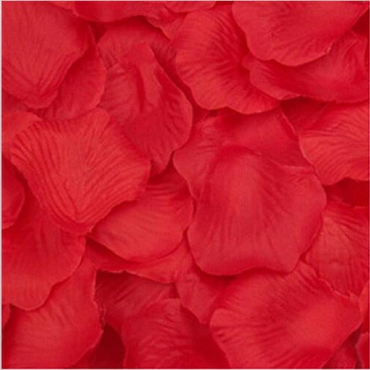 500pcs Rose Petals Flower Artificial Flowers Table Confetti Home Wedding Decorations - Red - Asia Sell