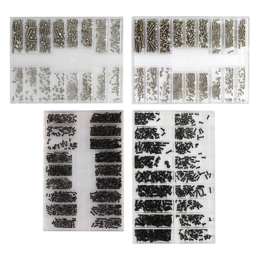 500pcs 18 Types Mini Screw Nuts DIY Kit Laptop Computer Assemble Repair Screws Fastener Set For Repairing Sunglass Phone | Main Image | Asia Sell