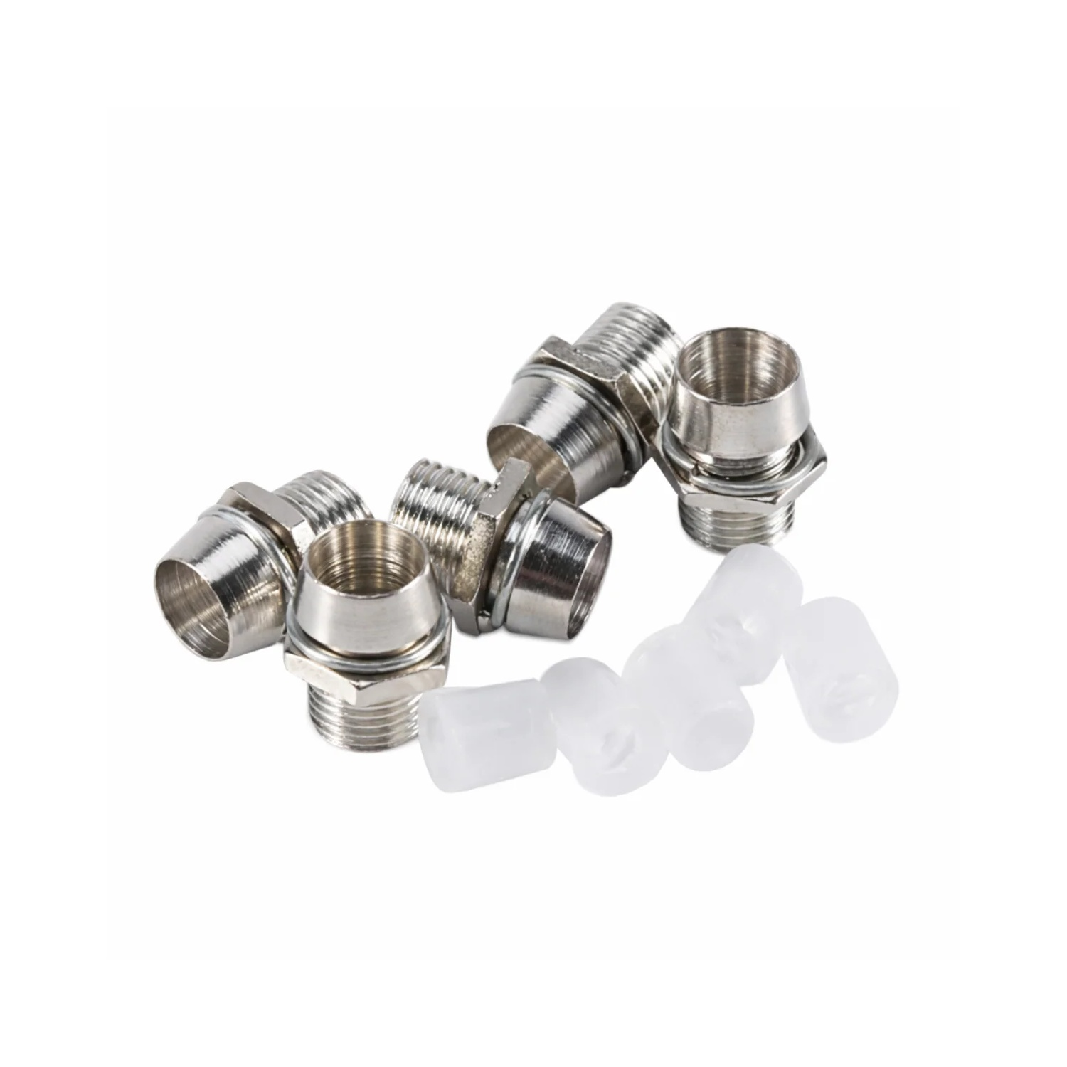 500pcs 5mm LED Holder Base Bezel Surround Panel Mount Metal Silver Socket Bezels | Asia Sell
