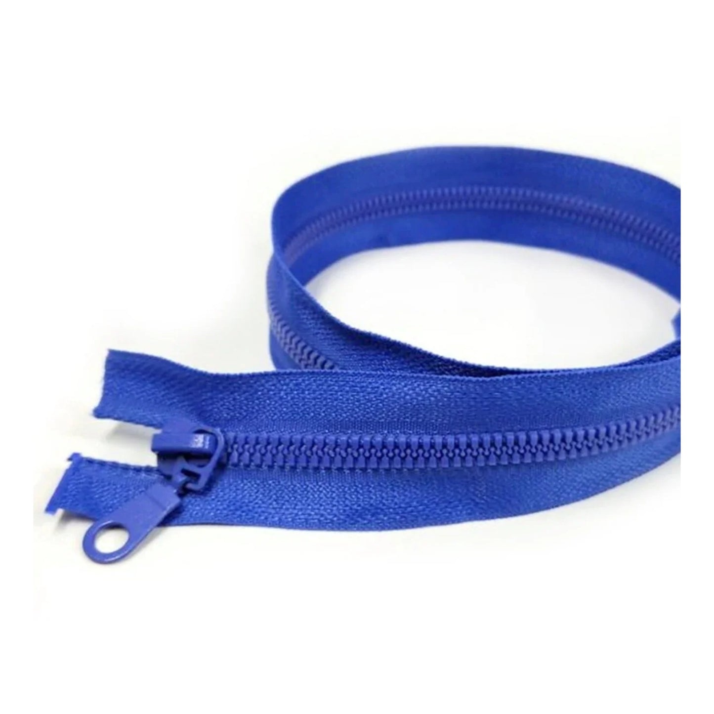 50cm Plastic Zipper Black White Open-Ended Zip Sportwear Bags Sewing - Blue - Asia Sell