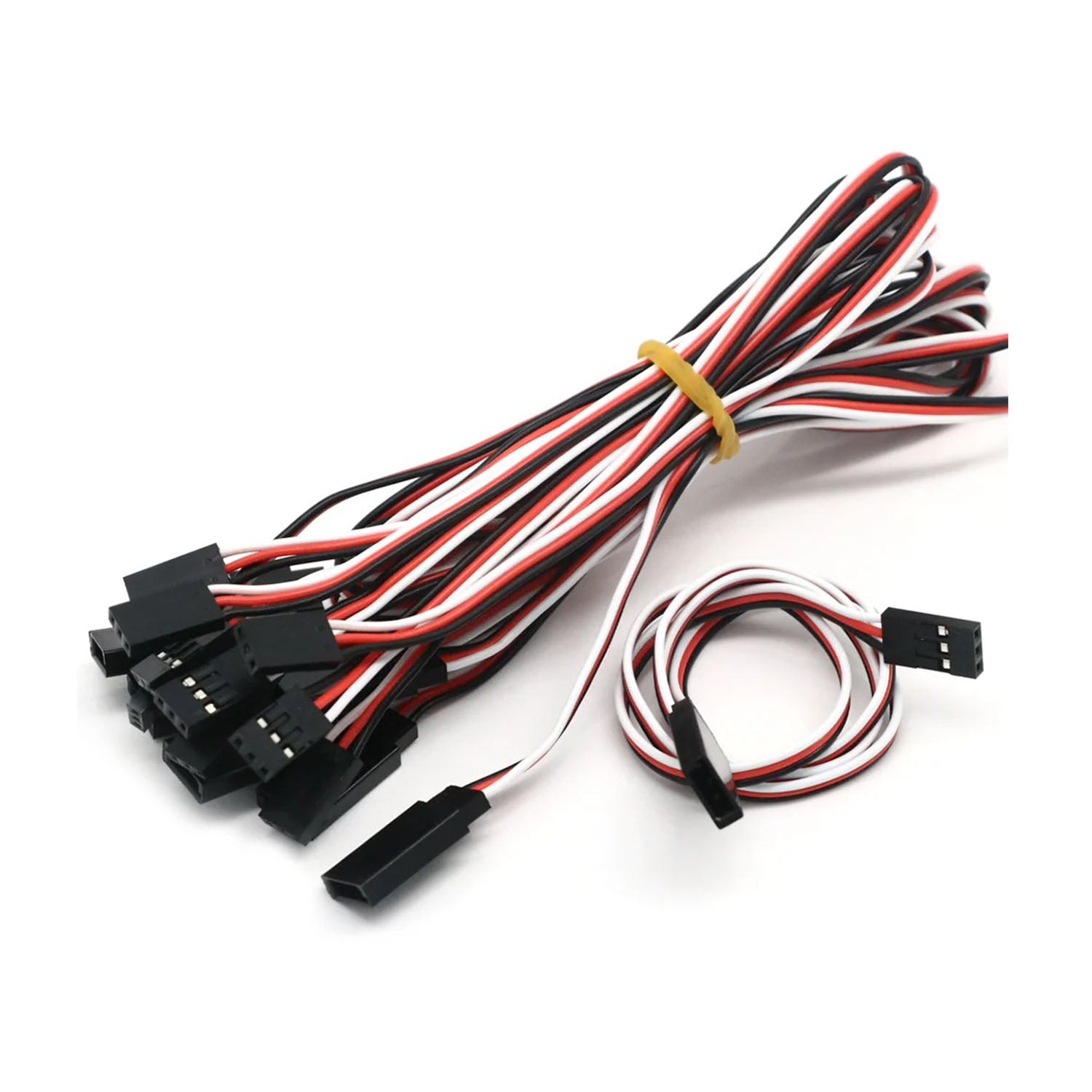 50cm Male Female Quadcopter Extension Servo Cables 500mm