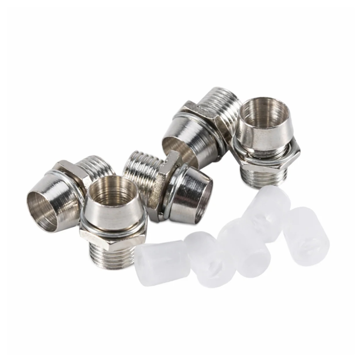 50pcs 5mm LED Holder Base Bezel Surround Panel Mount Metal Silver Socket Bezels | Asia Sell