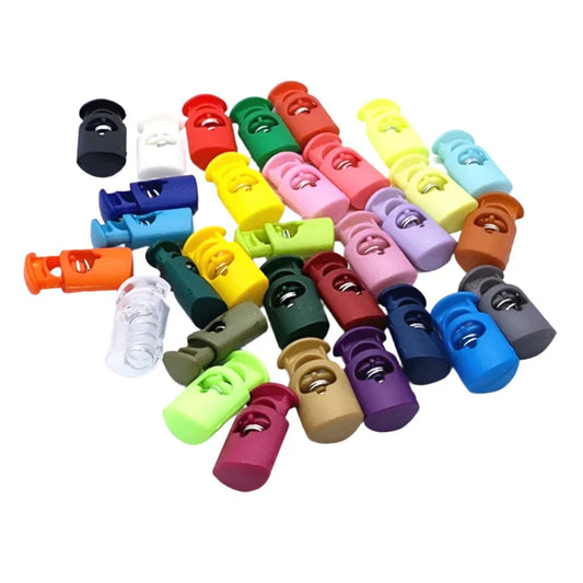 50pcs Flat Single Spring Buckle Clothing Accessories Elastic Rope Adjustment Nylon | Main Image | Asia Sell