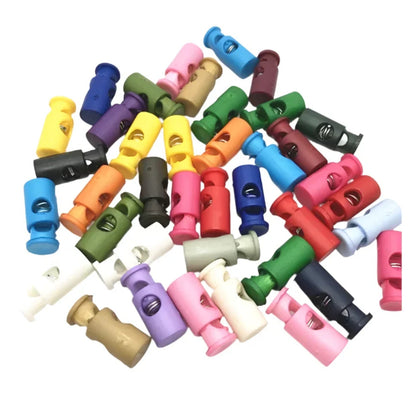 50pcs Flat Single Spring Buckle Clothing Accessories Elastic Rope Adjustment Nylon | Main Image | Asia Sell